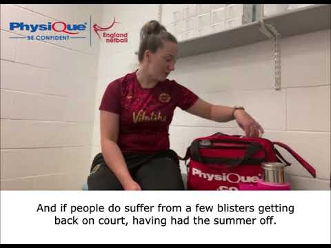 What's In My Bag: Senior Physio for England Netball