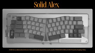 Outva Solid Alex Alice Mechanical Keyboard