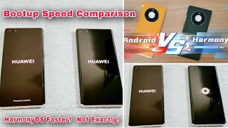 Harmonyos 2.0 Vs Android - Boot Speed Comparison Bootup Performance