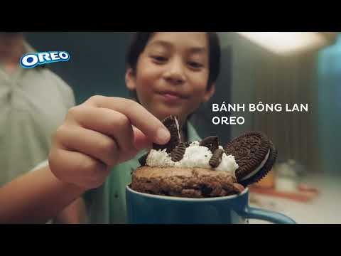 Tới công chiện với công thức làm bánh cốc OREO mới! Vừa ngon vừa dễ, bạn làm liền nha! @OreoAsia