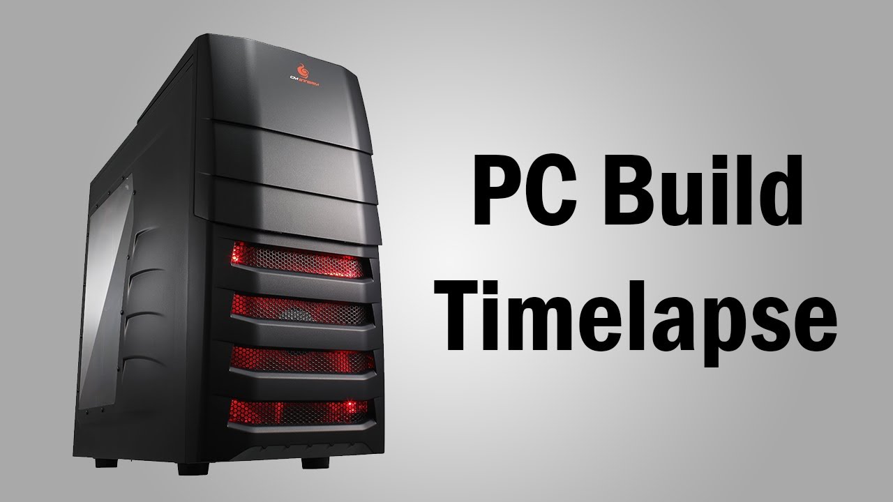 My Gaming PC Build! (Timelapse) YouTube