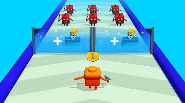 Merge NumberBlock Run 3D Max - Merge Battles Game Part 5