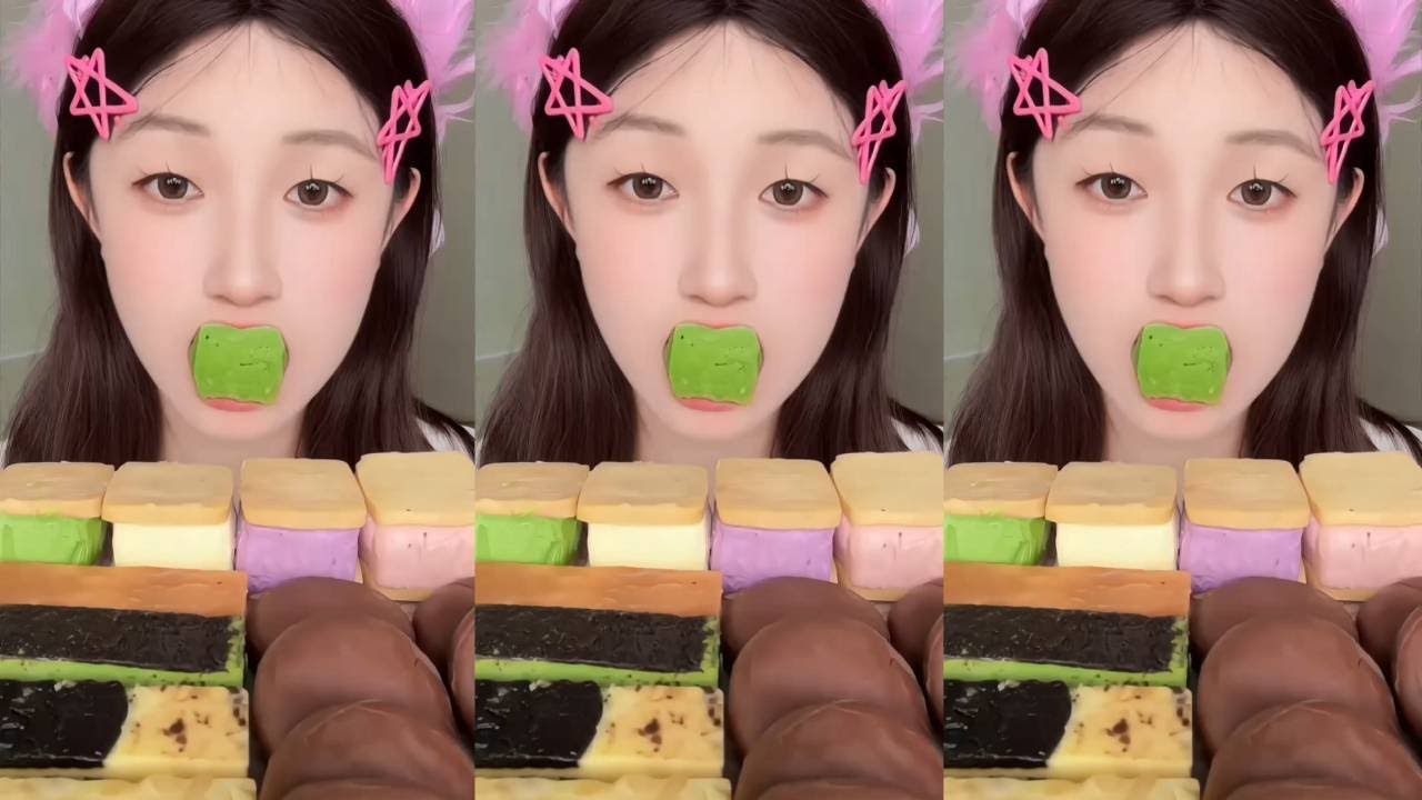 Ultimate Matcha Chocolate Toast 🧀| Gooey Squares, Creamy Bites & ASMR Heaven!