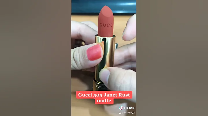 [Unbox] Gucci 505 Janet Rust Matte