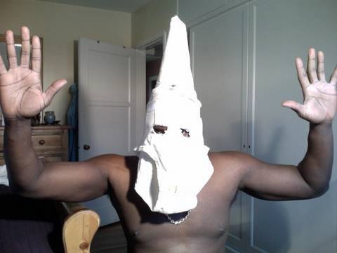 The Black KKK Guy from"The Racist Test" on Chatrou...