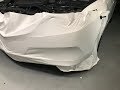 DIY/TIMELAPSE: Vinyl Wrap Front Bumper