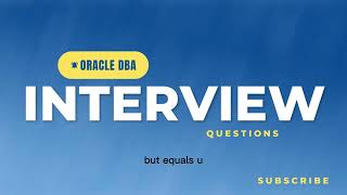 Oracle DBA RAC Interview questions and answers.| Racques2