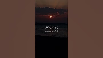 " ياأيها الناس اتقوا ربكم إن زلزلة الساعة شيء عظيم " #عمر_الدريويز #سورة_الحج #quran_tilawat