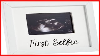 Great product -  Baby Sonogram Picture Frame for 4 x 3 Ultrasound Photo, First Selfie (7 x 6.5 In, W