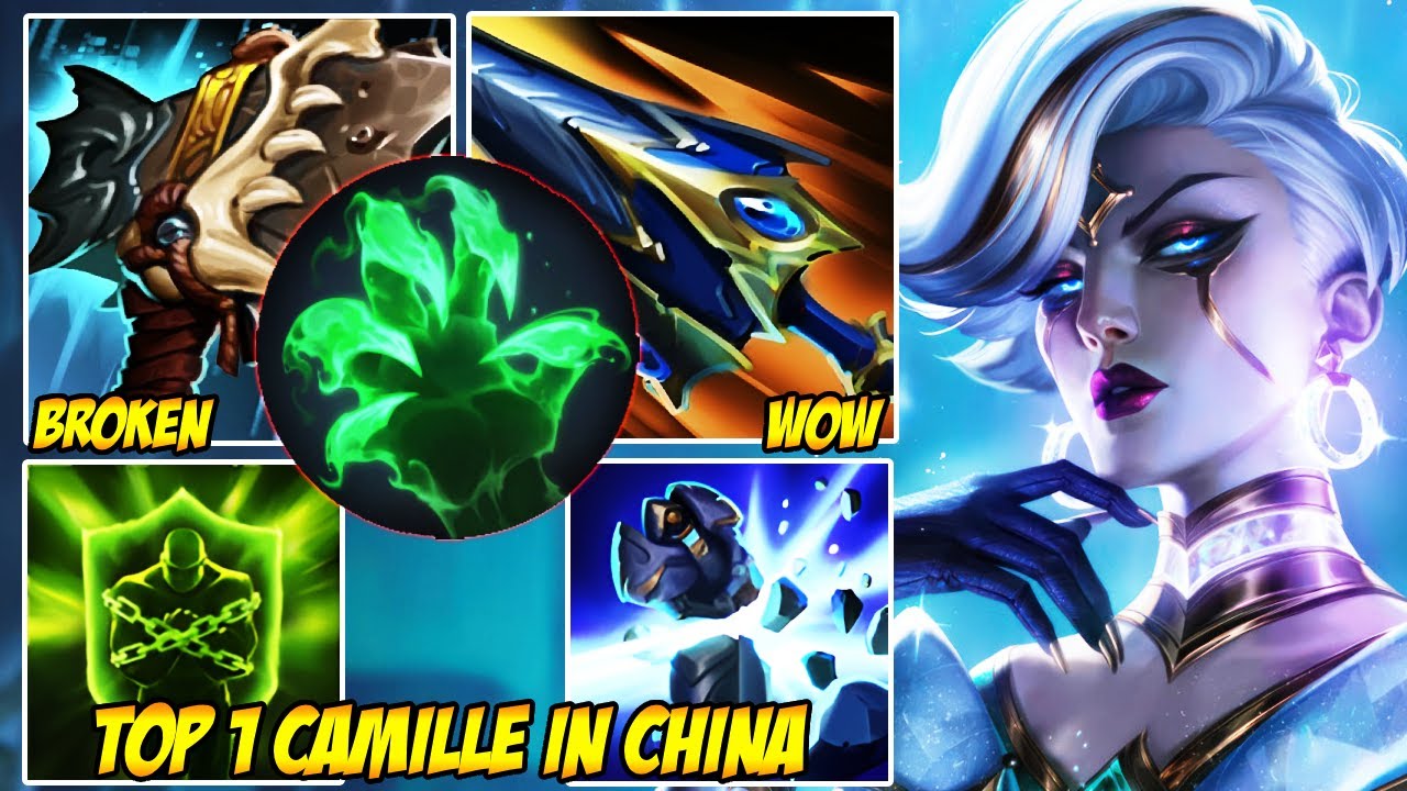 WILD RIFT CHINA TOP 1 CAMILLE - THIS CAMILLE WINS EVERY 1V1