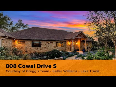 808 Cowal Drive, Spicewood, TX home video tour