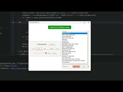 My Python Tkinter Music Player Is Open Source. (Github In Desc)