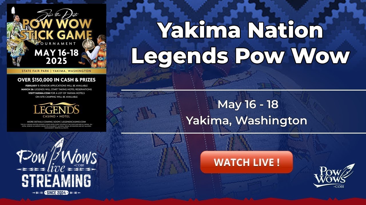 2025 Yakima Nation Legends Pow Wow - YouTube