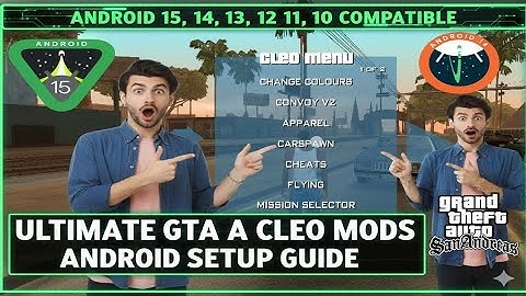 🔥 GTA San Andreas CLEO Scripts Android 15 2025 | New OP Cheats & Unlimited Mods Download