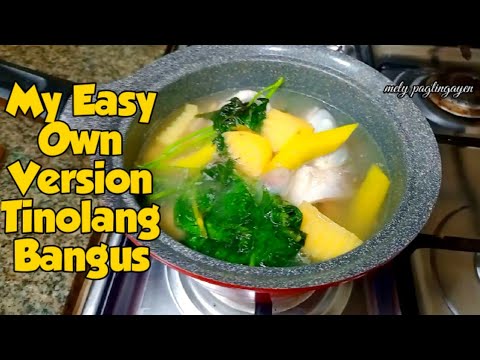 My Easy Own Version Tinolang Bangus | How to Cook Fish Tinola | Simpol