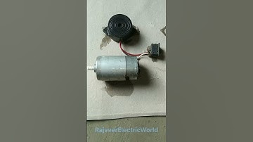 Work rope pulling buzzer#dcmotor #tech #youtubeshorts #dcMotorProject