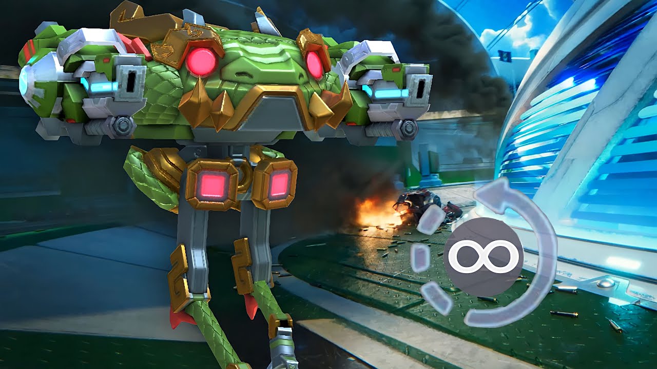 MD Stasis Beam 16 Infinite Ammo - Mech Arena