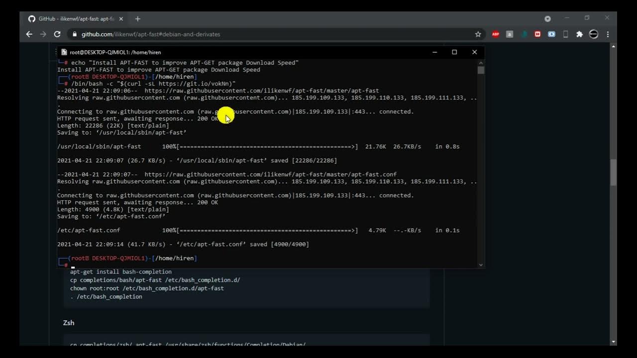install aptfast and improve aptget download speed,hsktube YouTube