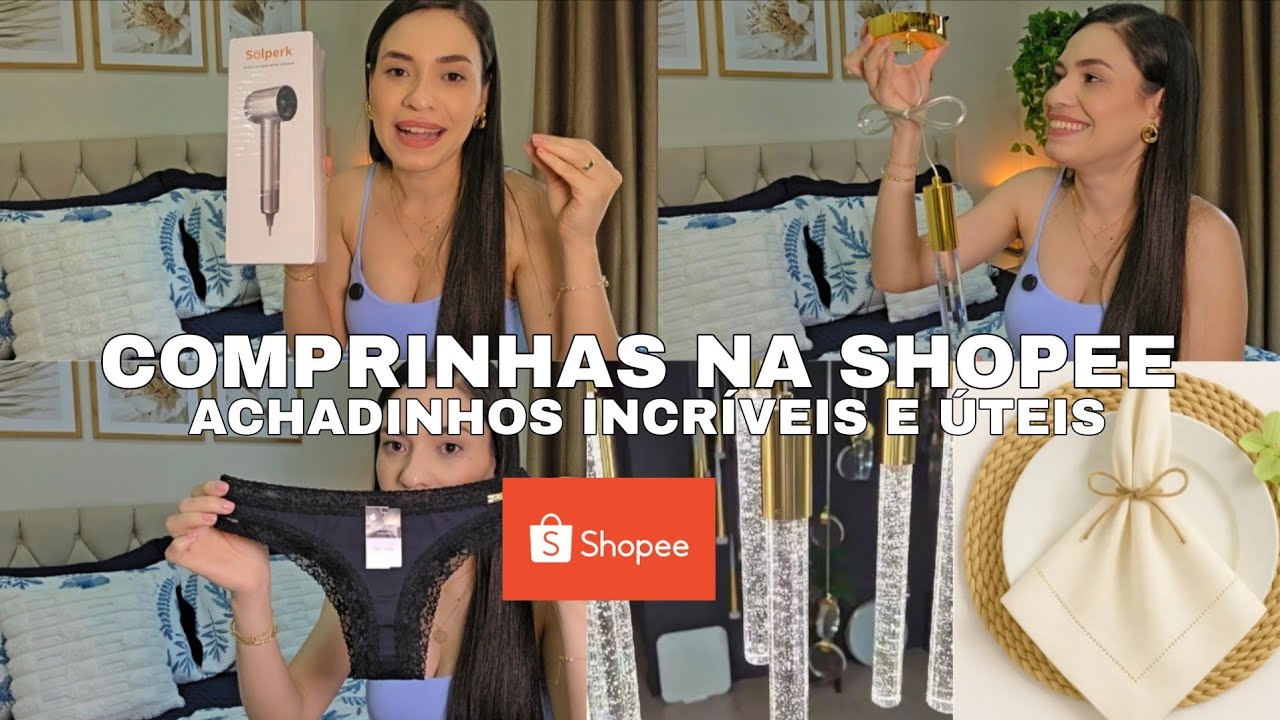 ACHADINHOS NA SHOPEE QUE VALE A PENA/pagando barato na Shopee