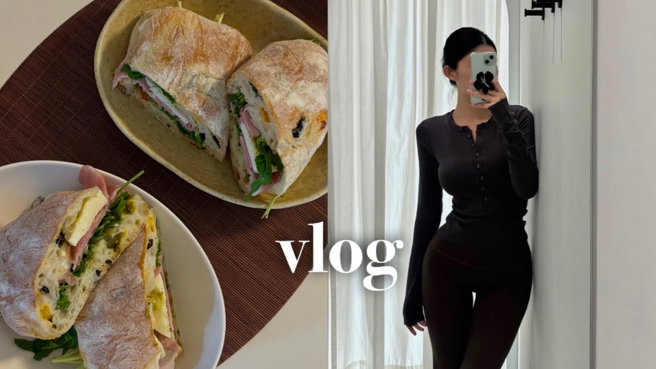 운동강사 vlog 실체 공개 제가 얼만큼 먹냐면요 🍓🥯❤️‍🔥