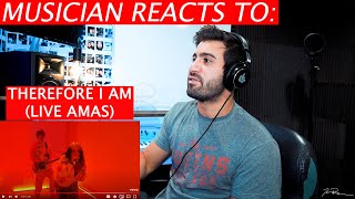 Billie Eilish - Therefore I Am - (Live AMAs 2020) - Musician Reaction