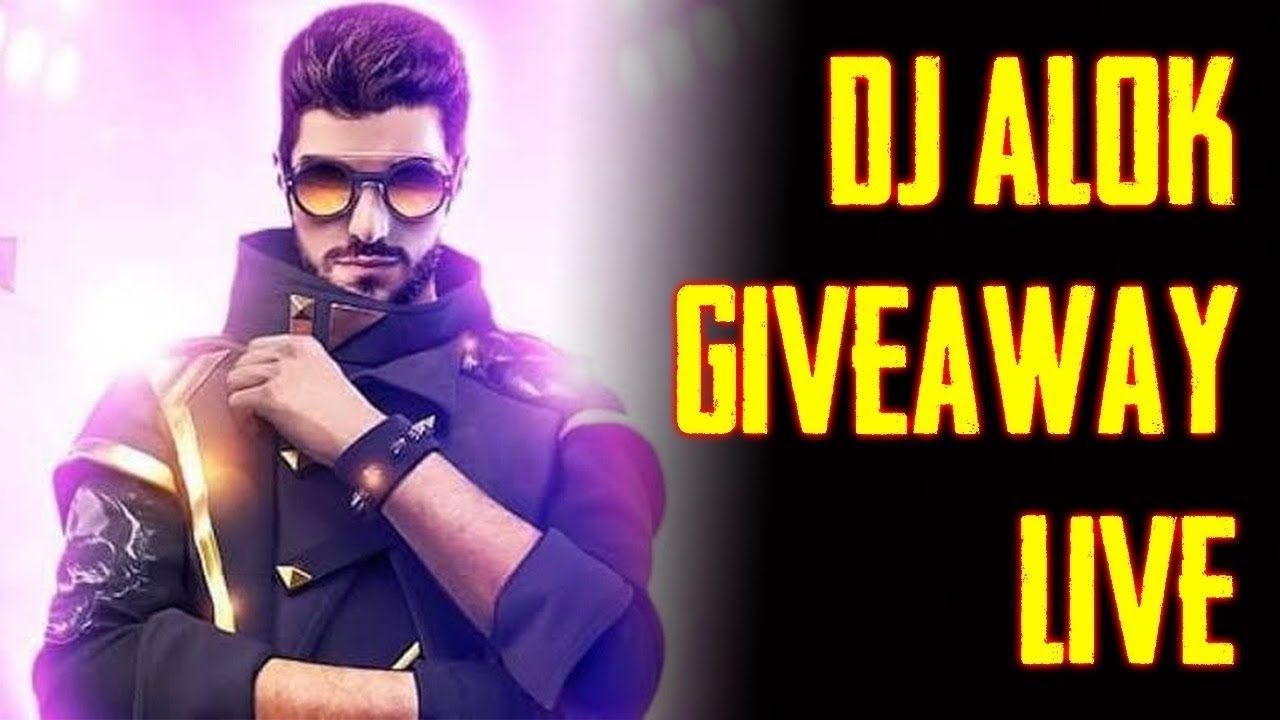 Free Fire Live Stream Dj Alok Giveaway Alok Giveaway Garena Free Fire Live Youtube