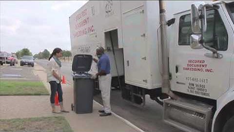 On Site Document Shredding Midland Texas