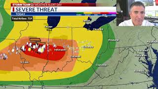 Full forecast: nbc4i.com/weather