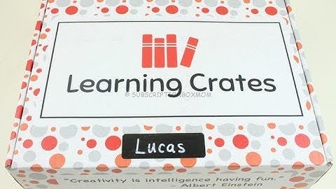 Learning Crates October 2018 Unboxing + Coupon #learningcrates