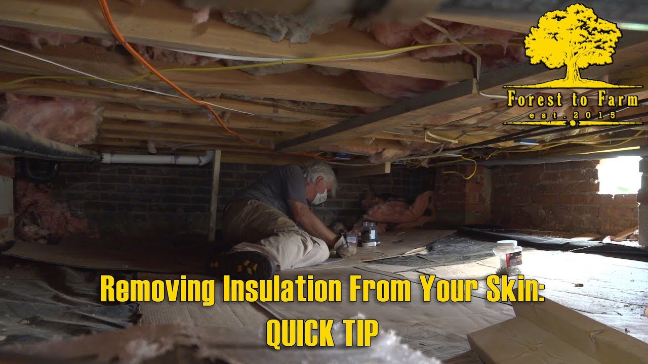 Removing Insulation From Your Skin YouTube