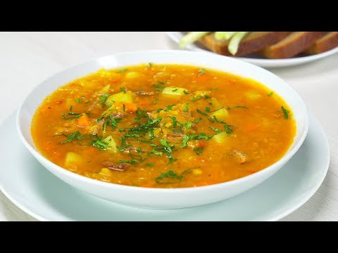 Как сварить суп из красной чечевицы с мясом