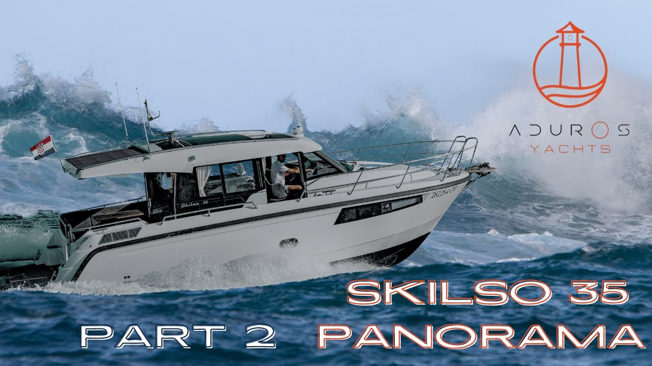 Skilso 35 in rough sea part 2