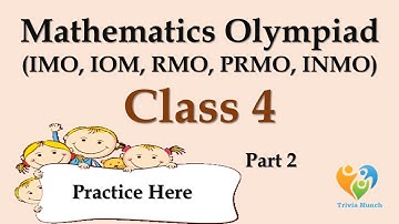 IMO Grade 4 | Math Olympiad for class 4 | Math quiz | Practice Math | International Math Olympiad-2
