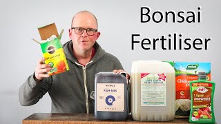 Bonsai fertiliser - My new regime