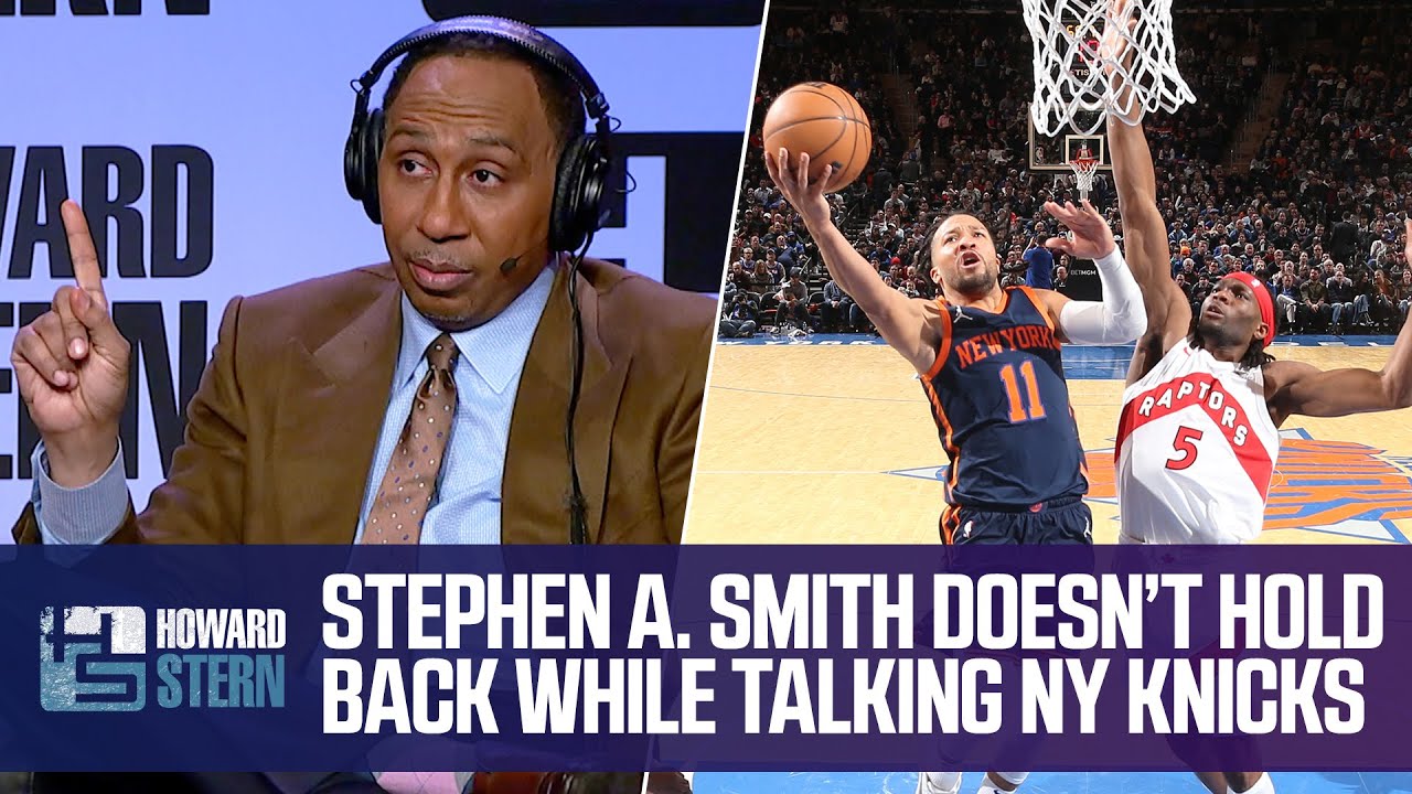 Stephen A. Smith Doesn't Hold Back While Talking About the N.Y. Knicks
