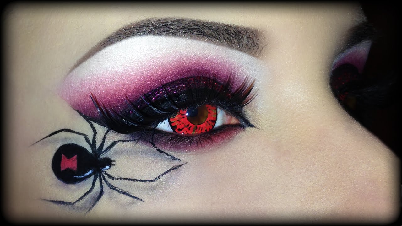 Sexy Halloween Makeup Tutorial Black Widow Ft AuroraMakeup