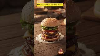 The Monster Burger Cooked ITSELF 🍔😳 #Shorts #3danimation #asmr #3d