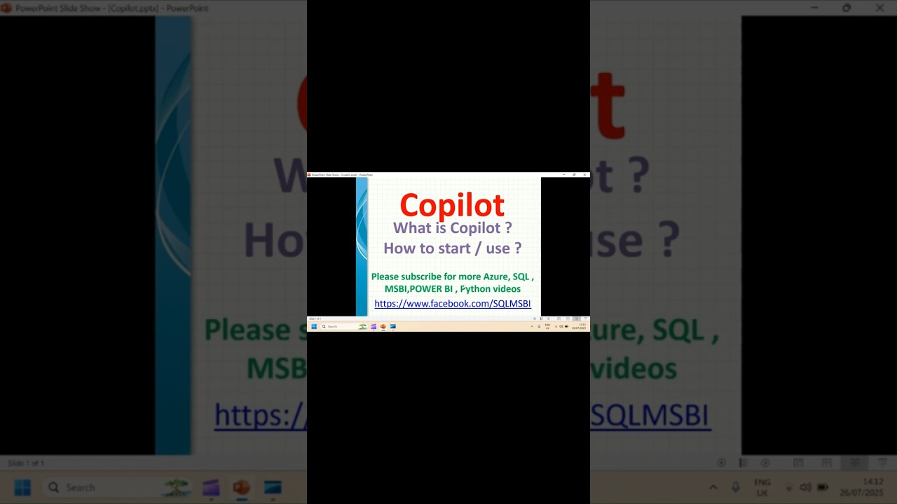 What is Copilot | Search SQL in copilot | Copilot with SQL Queries