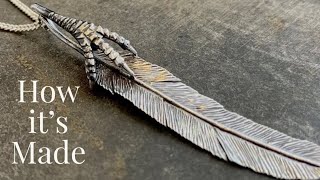 Crafting a Unique Silver Pendant from Scratch | Necklace