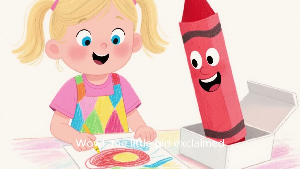 The Crayon That Felt Left Out | Kids Moral Story