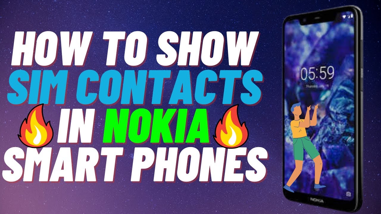 How to show sim contacts in NOKIA smart phones - how to show sim contacts in nokia smart phones.