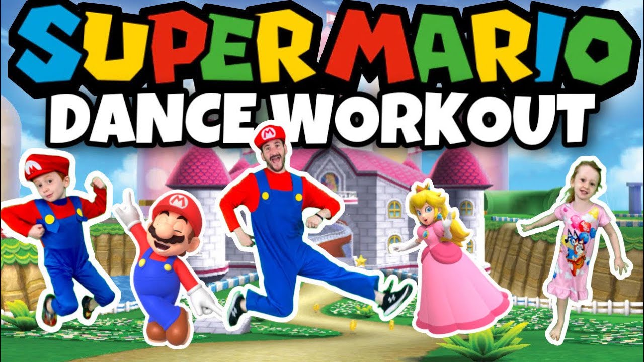 SUPER MARIO MOVIE DANCE WORKOUT! (Video Game Exercise) YouTube