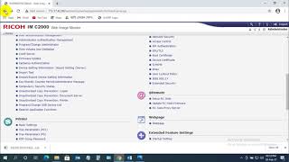 how to backup device information and restore | Ricoh mfp device information backup | ricoh mfp screenshot 4