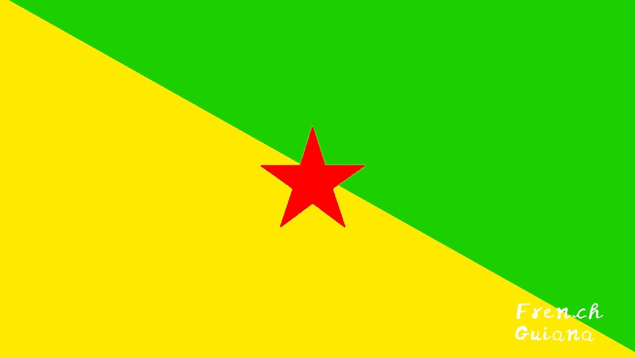 South America Flag Animation (includes territories)