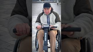 Электрическая приставка для инвалидной коляски ♿️💨