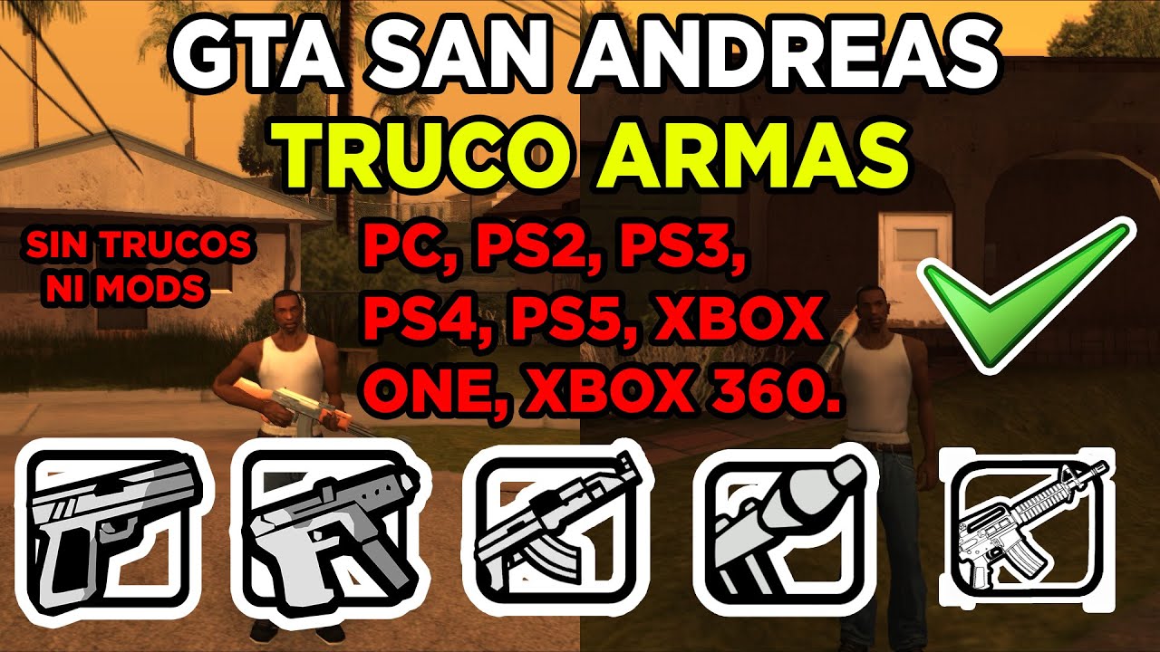 GTA San Andreas 2023: las mejores claves y trucos para PC, PS2, PS3 y  Android