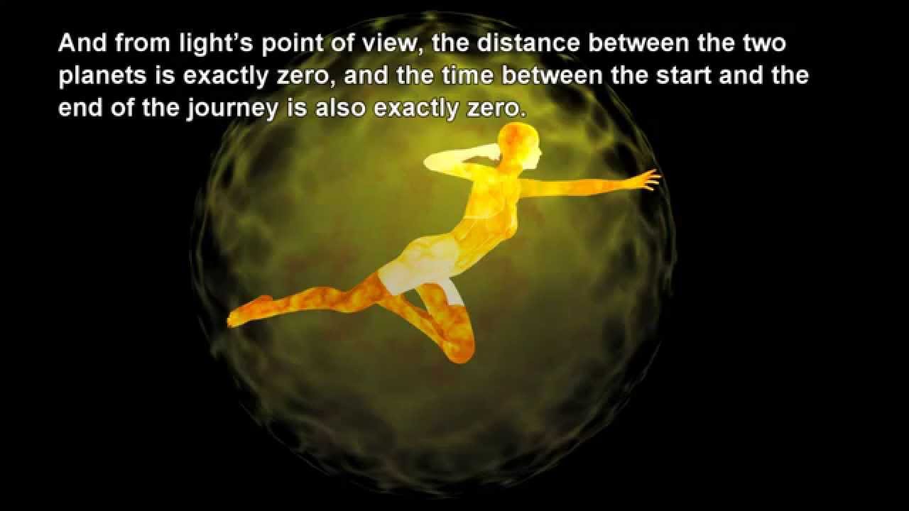 At the speed of light, what would you see? - YouTube