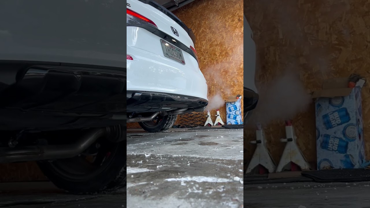 2022 Civic Si Ktuner/Stock Exhaust Pops!