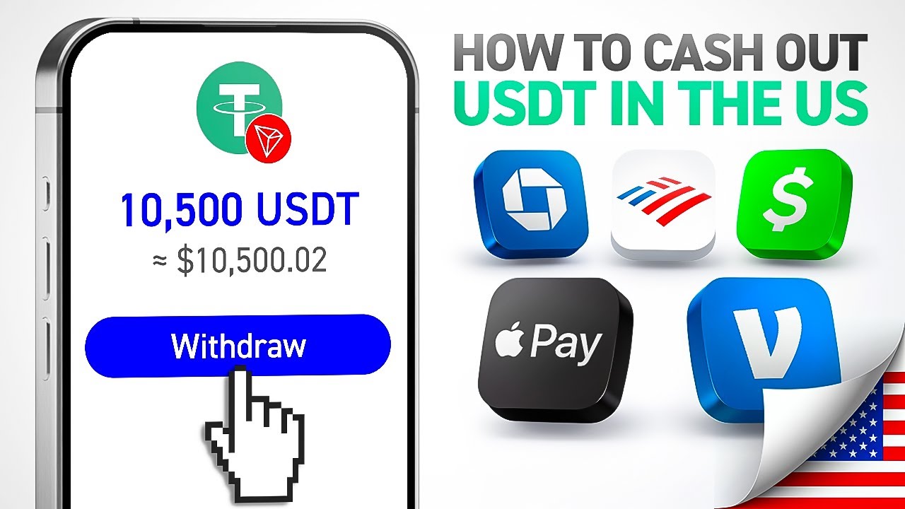 How to Cash Out USDT TRC-20 in the US (Zelle, Venmo, Cash App, Bank, Apple Pay & PayPal)