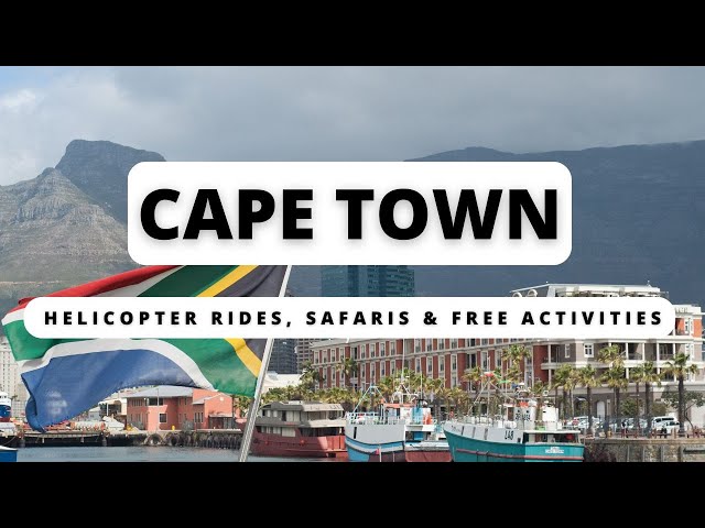 The Best of Cape Town: Helicopter Rides, Safaris & Free Activities — Offbeat Wanderlust (video thumbnail)